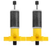 WOFASHPURET Rotore Pompa Sommersa 2 Pezzi Girante Albero di Ricambio per Pompa Acqua Vasca Idromassaggio Filtro Sostituzione per Coperchio Alta Efficienza e Potenza