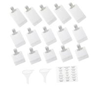 WOFASHPURET Sacchetti Da Viaggio Ricaricabili 18 Pezzi Set 30ml 50ml 100ml Per Lozione Oli Essenziali Imbuto e Etichette Impermeabili Kit Contenitori Portatili Per Viaggiatore