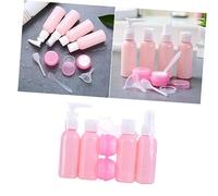 WOFASHPURET Set Da 6 Bottiglie Da Viaggio Portatili Per Trucco Shampoo Lozione Flaconi Spray Antigoccia in Materiale Pe e Pp Per Uso Domestico e Viaggi