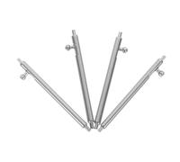 WOFASHPURET Set Di Cinturini Per Orologi 4 Pezzi in Acciaio Inox Per La Sostituzione Di Cinturini Con Forcella E Punta A Forcella Piccola