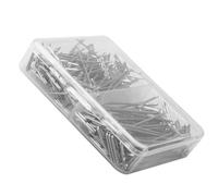 WOFASHPURET Spilli per Parrucca a T in Acciaio Inox 150 Pezzi, Aghi per Chioma Professionali 38mm e 51mm, Forcine per Fissare Parrucche su Teste di Manichino, Kit per Creazione e Acconciatura