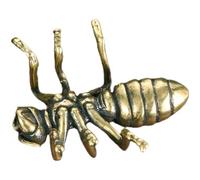 WOFASHPURET Statua Formica in Rame Decorativa Miniatura, Ornamento la Casa Compatto e Artigianale, Decorazione Creativa in Rame per Tavolo e Spazio Interno