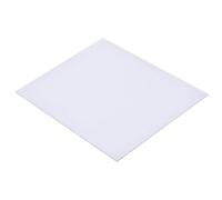 WOFDALY Fogli di Plastica ABS, Fogli di Plastica Bianchi 300 Mm X 500 Mm per Modellini di Edifici, Lavori Fai da Te, Pannelli,300 * 500 * 0.5mm(3pcs)