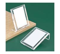 WOFDALY Portaprezzi in Acrilico Trasparente Supporto Espositore Verticale Trasparente Arrotondato per Segnaposto, 10 Pezzi,70mm x 105mm