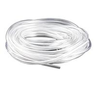WOFDALY Tubo Flessibile in PVC, Tubo in PVC Trasparente Diametro Interno 14 Mm Diametro Esterno 16 Mm per Mangime per Pesci, Ingegneria, Industria Alimentare,Length: 2 Meter
