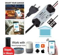 Wofea WiFi Switch Controller intelligente per apertura porta garage Funziona con Alexa Echo Google Home SmartLife/Tuya APP Controllo nessun hub richiesto