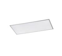 WOFI Lampada Da Soffitto, Alluminio, integrato, 60 W, Argento, 120 x 60 x 6 cm