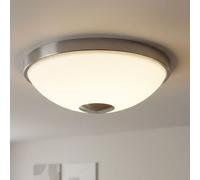 Wofi Lampada Da Soffitto LED Moderno Nickel Opaco Bianco 30Cm 11W