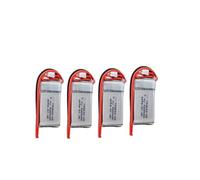 WOFMCKXU Batteria Lipo da 7,4 V 1000 mAh, Compatibile con Mjxrc X600 Upgrade 2s 1000 mAh 25c, Compatibile con Giocattoli telecomandati Batteria Ricaricabile da 7,4 V(4pcs Battery)