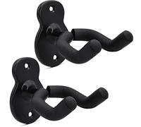 WOGOD Appendiabiti da parete per chitarra, confezione da 2, per chitarra da parete per casa e studio