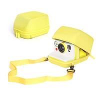 WOGOZAN Custodia protettiva per fotocamera istantanea Polaroid Now 3a/2a generazione, Now+, OneStep, OneStep+, Onestep 2, I-Type, custodia rigida con tracolla regolabile (giallo) (senza fotocamera)