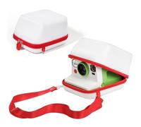 WOGOZAN Custodia protettiva per fotocamera Polaroid Now 2a/3a, Now+ Gen 2/3a, I-Type, OneStep+, Onestep 2, FILP, Instant Film Camera - Custodia rigida per fotocamera con tracolla regolabile (bianco