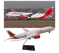 WOGYOZKA Modello Di Aereo Da 18,5" 1:130 Airways Columbia Airlines B787, Aviazione Civile, Versione Leggera, Carrello Atterraggio Statico, Linea In Resina