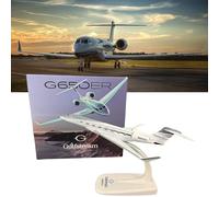 WOGYOZKA Modello Di Aereo Simulato In Lega Gulfstream G650ER - Jet Aziendale Premium Da 16 Cm For Appassionati Aviazione E Collezionisti, Decorazione Statica Ricordo Commemorativo