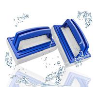 Wohlstand 2 pezzi Spazzole in Spugna per Piscina Spazzola per Pareti da Piscina Spazzola per piscina Strumenti per pulizia Pool Spazzola per pulizia bordi per lavasciuga, spa, piscine