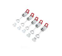 Wohlstand 5pcs metallo leva chiusura a leva,4002 Quick Release morsetto 184 kg/183lbs Tenere Capacità Latch pulsante Toggle latch Capacità Latch pulsante Toggle latch