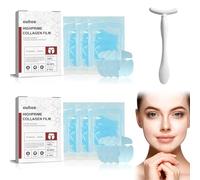 wohn&lebe Set di Fusione Collagene,2 Scatole Pellicola per cura della pelle liftante solubile High Prime,Film di Collagene,Con collageni idrolizzati prevengono le linee sottili Pelle soda Protezione
