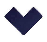 WohnDirect Tappetino da Doccia angolare Blu Scuro - Ideale per cabine Doccia quadrate, può Essere Combinato in Un Set, Antiscivolo e Lavabile - Tappeti da Bagno & tappeti - 50 x 100 x 100 cm