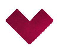 WohnDirect Tappetino da Doccia angolare Rosa - Ideale per cabine Doccia quadrate, può Essere Combinato in Un Set, Antiscivolo e Lavabile - Tappeti da Bagno & tappeti - 50 x 100 x 100 cm