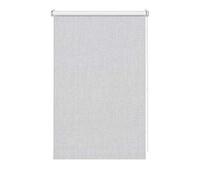 Wohnidee Tenda a Rullo Oscurante, Fissaggio a Incastro, con Colla o Viti, Catenella Laterale, Opaco, Parti di Montaggio Incluse, Grigio, 60 x 150 cm (LxH)