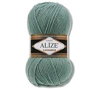 Wohnkult Alize Lanagold - Gomitolo di lana 51 selezione di cappelli e coperte, 100 g, colore: Azzurro