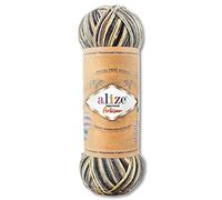 Wohnkult Alize Superwash Artisan - Gomitolo di lana per calzini, 100 g, a scelta