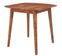 Wohnling WL5.571 Tavolo da Pranzo, Legno, Marrone, 80 x 80 cm