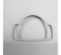 WOHOOD Auto Decorare Auto Tachimetro Cruscotto Cornice Modanatura Sticker Decorazione Interni Modifica per Smart 451 Fortwo Accessori Auto (Color : White)