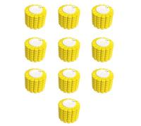 WOHPNLE 10 Set Corn Puzzle, Easy Fun DIY Assembly with Convenient Keychain Preschool Toys Food Building Blocks Early Learning Kits for Children And Adults