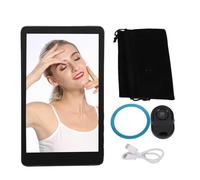 WOHPNLE 3.97 2.4G WiFi Telefono Selfie Schermo, 1500 mAh Selfie Monitor Indietro Fotocamera con un Telecomando di Tipo C per la Rete iOS e per la Rete Android (negro)