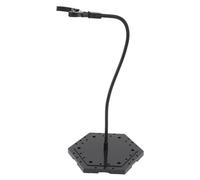 WOHPNLE Action figure Stand, system di supporto stabile Accessori figure d'azione eleganti e minimalisti Stop motion rig per figure e piccoli oggetti di arredamento (Nero)