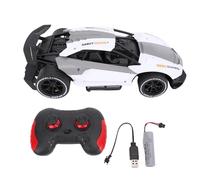 WOHPNLE Auto RC ad alta velocità elettrica ad alta velocità, design aerodinamico 1 12 scala da 2,4 GHz giocattolo per auto per giovani corridori (blanco)