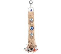 WOHPNLE Blue Eyes Pendant, Turkish Hanging Ornament Decorative Car Pendant Evil Eye Wall Hanging Home Office Decoration for Luck And Gift Giving