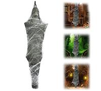 WOHPNLE Cadavere sospeso di Halloween, Oggetti di Scena per cadaveri Finti Spaventosi per Interni all'aperto appesi al cadavere per Case infestate stanze di Fuga Feste spettrali