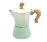 WOHPNLE Caraker da 150 ml di caffè espresso, efficiente produttore di caffè espresso in alluminio efficiente per la casa e l'uso di viaggi per la casa e il viaggio (verde)