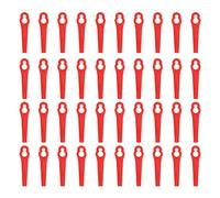 WOHPNLE Clip on Plastic Trimmer Blades Pacchetto di Ricambio, scattare Le Lame del tagliafuoco per bordelli a Corda a Corda di Bambola delle lamette per Lama di plastica per la Fattoria e