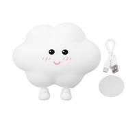 WOHPNLE Cloud Night Light for Kids, Magnetic Wall Nightlight with Color Changing Modes Rechargeable Silicone Light Portable Kids Lamp for Bedroom