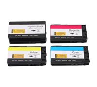WOHPNLE Confezione combinata di cartucce d'inchiostro ad alta capacità 8100 e 8600, 4 cartucce d'inchiostro Smart Chip a colori Nero 2300 pg Ciano Magenta Giallo 1600 pg per Office Jet