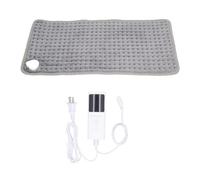 WOHPNLE Electric Heated Blanket Full Size, 9 Level Adjustable Micro Plush Heated Blanket for Waist and Abdomen Therapy with 4 Timers for Safe Cozy Warmth