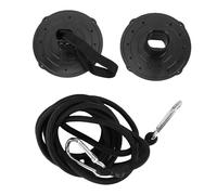 WOHPNLE Floating Pad, Floating Mat Tether Kit with Grommet And 118 inch Rope Floating Water Pad Cord for Lake Lily Pad Mats
