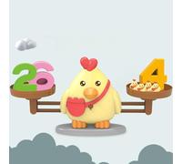 WOHPNLE Giocattolo per l'equilibrio matematico dell'Illuminazione, Osservazione della Potenza di Reazione dell'esercizio del Giocattolo della Bilancia dell'equilibrio del Robot (BY-808)