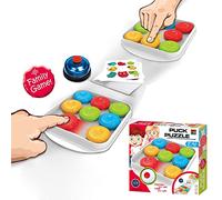WOHPNLE Giochi da Tavolo Intelligenti, Gioco Puzzle IQ Focus Funzionamento Semplice Usi Multipli Gioco di logica Rush Hour per Bambini dai 6 Anni da 2 a 4 Giocatori