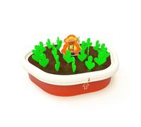 WOHPNLE Gioco di carotine, Vassoio portaoggetti per Verdure per Bambini, racconti, Giocattoli, Allenamento per la Memoria, promuovono Le relazioni, Giocattoli per Neonati, Ragazze, età 1