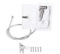 WOHPNLE Kit Box Doccia Esterno RV per Accessori a Pop -up, Doccia Cal e a Doppia valvola con tossico