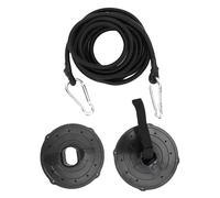 WOHPNLE Kit de sujeción para tapete flotante, sujeción para almohadilla de Agua de Espuma con 2 piezas de ojales y ganchos de presión, cuerda para tapete de Agua flotante de 118 pulgadas