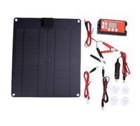 WOHPNLE Kit di Ricarica per carichi di Batteria Solare USB da 30W, Controllo Solare del Pannello Solare del Controller di Carica per Il rimorchio per Marine per Auto automobilistica