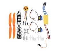 WOHPNLE Kit Piano RC, Disputati di Alimentazione Liscia e affidabile Kit Aeroplano RC Controllo Precision Control 2200KV Motore Senza spazzole per Ascensore, timone o Controllo Aileron