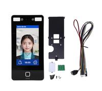 WOHPNLE Macchina per la presenza di orari di controllo degli accessi, riconoscimento facciale dinamico a luce visibile, autenticazione con password, impronta digitale, carta d'iden
