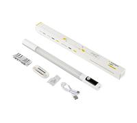 WOHPNLE Motion Sensor Light, Rechargeable Smart Magnetic Cabinet Light with Digital Display Adjustable Color Temperature LED Strip Light for Closets and Cabinets (2000mAH)