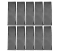 WOHPNLE PC Case Dust Filter Cover, 10PCS Magnetic PVC Computer Dust Mesh Cover with Fine Holes for PC Case Power Supply Fan Vents 12x36cm